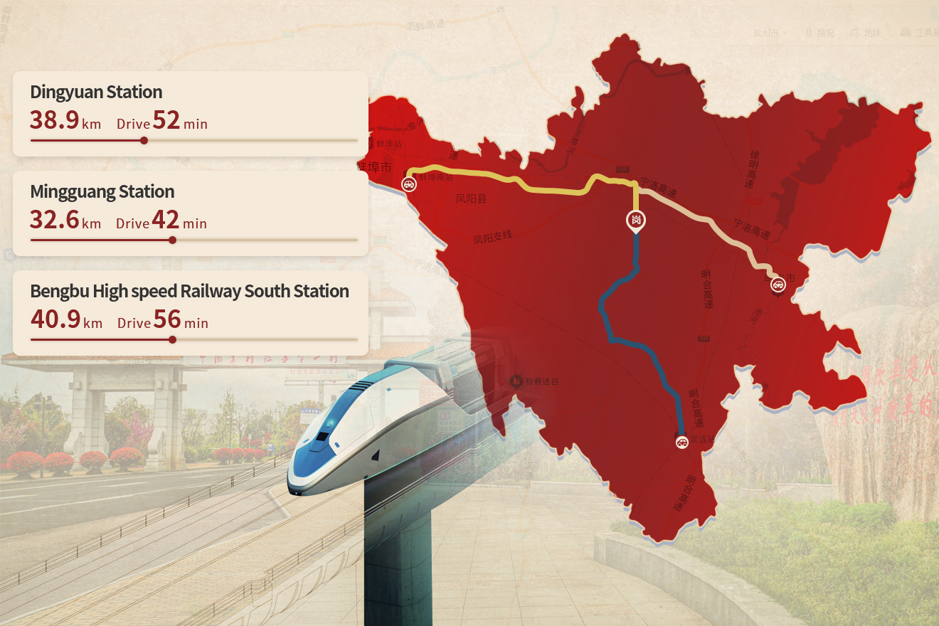 High speed railway line