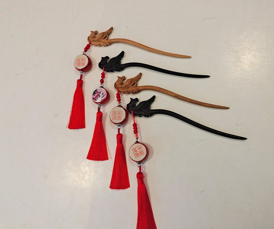 Phoenix-shaped Hairpin