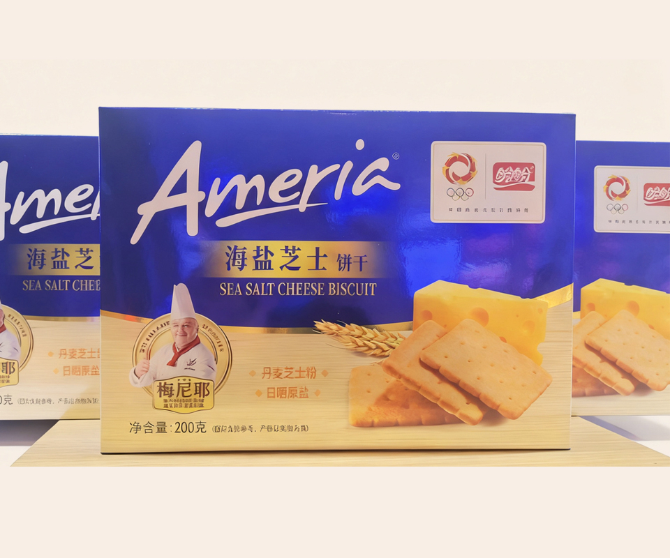 海盐芝士饼干